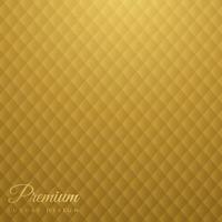 mooie gouden abstracte achtergrond met gouden diamant abstract patroon zakelijk ontwerp glanzende achtergrond 3d luxe vlakke stijl vectorillustratie van eps 10 vector