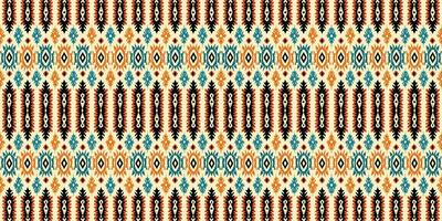 naadloos batik patroon, naadloos tribal batik patroon, en naadloos kleurrijk patroon lijken op etnisch boho, Azteken, en ikat stijlen.ontworpen voor gebruik in behang, stof, gordijn, tapijt, batik borduurwerk vector