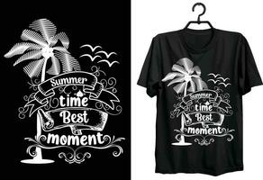 zomer t-shirt ontwerp. grappig geschenk zomer vakantie t-shirt ontwerp. Op maat, typografie en vector t-shirt ontwerp