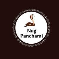 gelukkig zeuren panchami Indisch Hindoe festival viering vector ontwerp