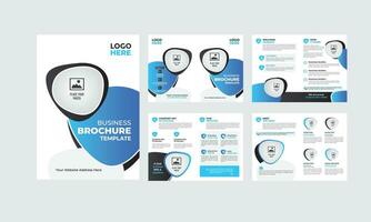 modern multipurpose bedrijf brochure sjabloon ontwerp vector