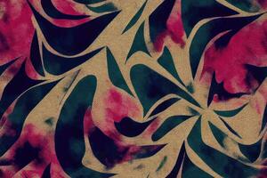 eindeloos stropdas kleurstof modieus eindeloos ornament botanisch vector kleurrijk illustratie textiel tuin etniciteit mode oge zomer mooi tekening naadloos sier- streep , grunge doorbladert rood bekladden