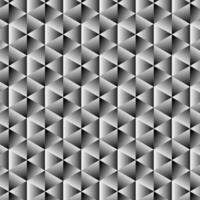 naadloos patroon van zwart en wit driehoeken. vector meetkundig illustratie met ruit.