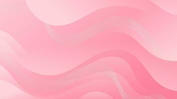 abstract helling roze wit vloeistof Golf achtergrond vector