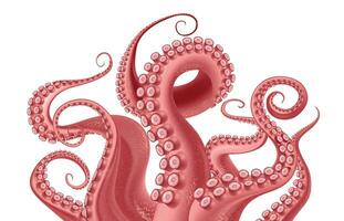 Octopus abstract illustratie vector