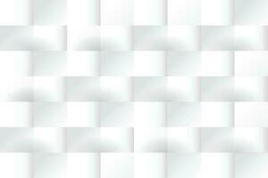 abstracte moderne vierkante achtergrond. witte en grijze geometrische textuur. vectorillustratie vector