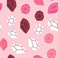 roze halloween patroon Aan roze. schatten, rotsen, sieraden, luxe patroon. roze diamanten. tovenaar patroon vector