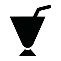 cocktail icoon, cocktail logo concept vector