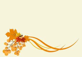 herfst achtergrond met bladeren goudgeel. herfstconcept, voor behang, ansichtkaarten, wenskaarten, webpagina's, banners, online verkoop. vector illustratie