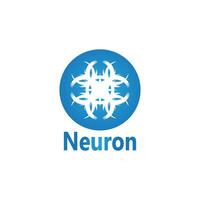 neuron logo en symbool vector sjabloon