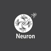 neuron logo en symbool vector sjabloon