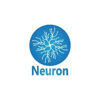 neuron logo en symbool vector sjabloon