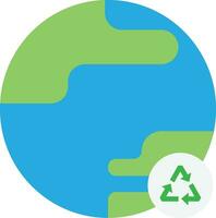 recycle ecologie aarde vector