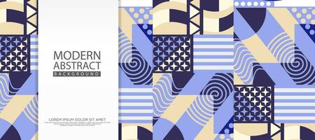 modern abstract achtergrond met meetkundig artwork ontwerp, gemakkelijk vormen en figuren. vector illustratie