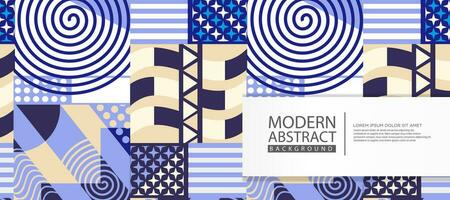 modern abstract achtergrond met meetkundig artwork ontwerp, gemakkelijk vormen en figuren. vector illustratie