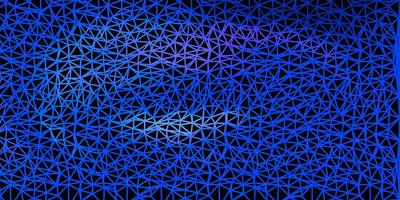 donker roze blauw vector driehoek mozaïek sjabloon