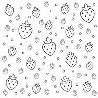 fruit pagina vector illustraties