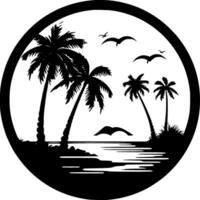 strand - hoog kwaliteit vector logo - vector illustratie ideaal voor t-shirt grafisch