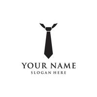 wijnoogst mijne heren stropdas logo sjabloon ontwerp.elegant herenkleding mode logo. vector