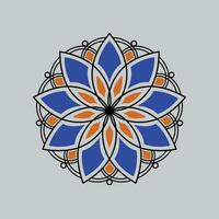 vrij mandala ontwerp vector