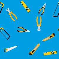 reparatie tools naadloze patroon achtergrond. vector illustratie