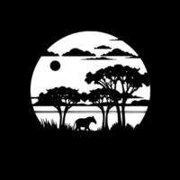 Afrika - hoog kwaliteit vector logo - vector illustratie ideaal voor t-shirt grafisch
