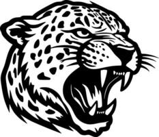 luipaard - minimalistische en vlak logo - vector illustratie
