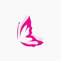 vlinder logo, dier ontwerp met mooi Vleugels, decoratief dieren, Product merken vector
