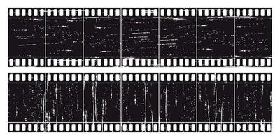 oud retro bioscoop film strip vector