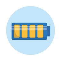 geïsoleerd batterijpictogram vectorontwerp vector