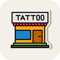 tattoo studio vector icoon ontwerp