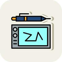 grafisch tablet vector icoon ontwerp