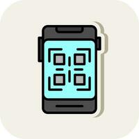 qr code vector icoon ontwerp