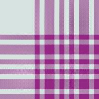 plaid controleren patroon. naadloos kleding stof textuur. Schotse ruit textiel afdrukken. vector