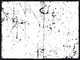 Grunge textuur in zwart en wit vector