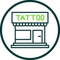 tattoo studio vector icoon ontwerp