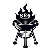 bbq grill vectorillustratie vector