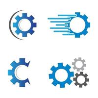 gear logo afbeeldingen vector