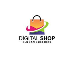 boodschappen doen logo, e-commerce logo, shooping website, Purper verloop, vrouwen boodschappen doen website, snel winkelen, webwinkel, website, sollicitatie, sjabloon, bedrijf, bedrijf, online winkel vector