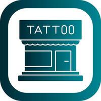 tattoo studio vector icoon ontwerp