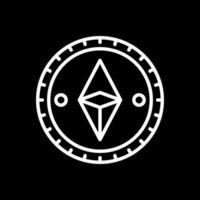 ethereum munten vector icoon ontwerp