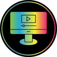video streaming vector icoon ontwerp