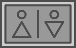 badkamer teken vector icoon ontwerp