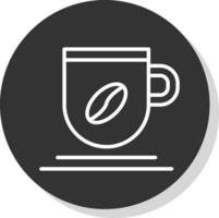 koffie kop vector icoon ontwerp