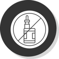 stoppen roken vector icoon ontwerp