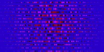 donkerblauwe, rode vectorlay-out met cirkelvormen. abstracte kleurrijke schijven op eenvoudige gradiëntachtergrond. patroon voor websites. vector