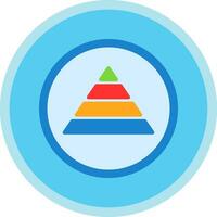 piramide vector icoon ontwerp