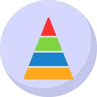 piramide vector icoon ontwerp