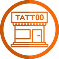 tattoo studio vector icoon ontwerp