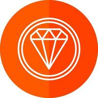 diamant vector icoon ontwerp